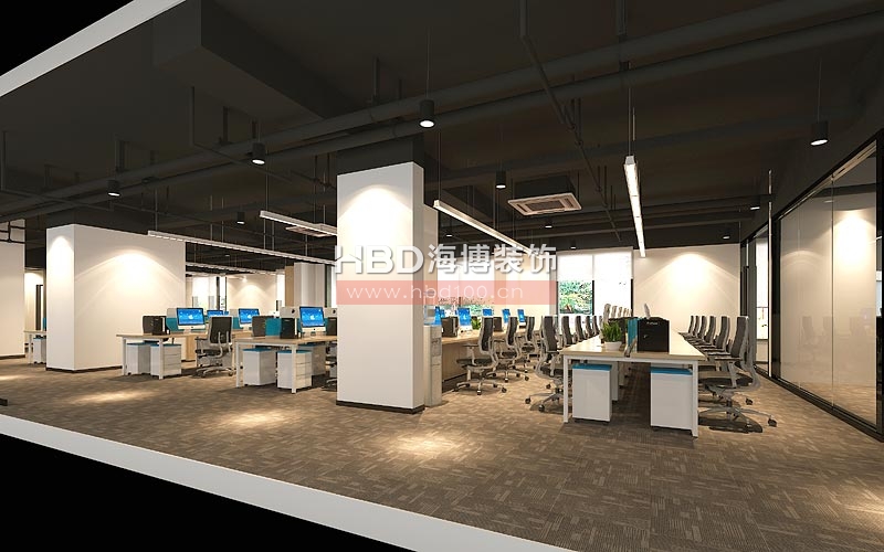 洪森科技辦公室裝修案例 開放辦公區 洪森科技辦公室裝修案例 開放辦公區