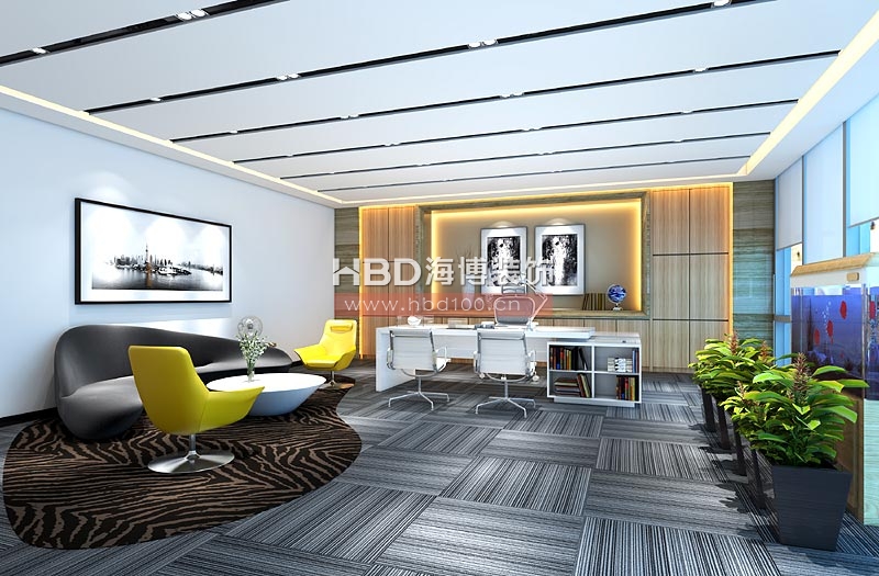 睿邦資本董事長(zhǎng)辦公室裝修