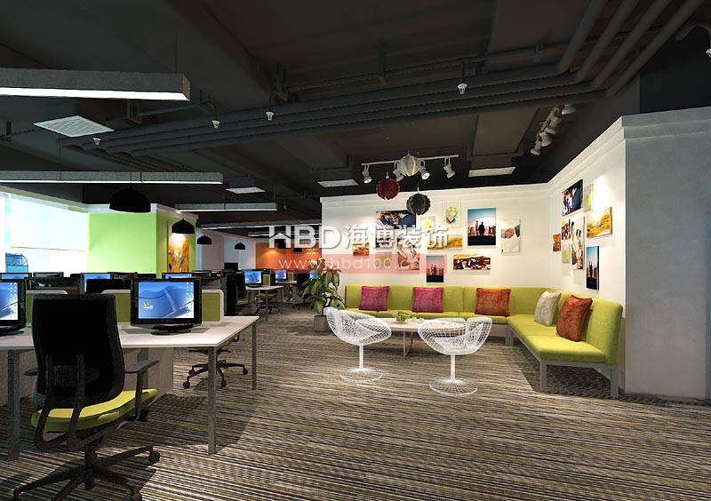 鉑良樂傳媒廣告(北京)有限公司裝修辦公區 鉑良樂傳媒廣告(北京)有限公司裝修辦公區