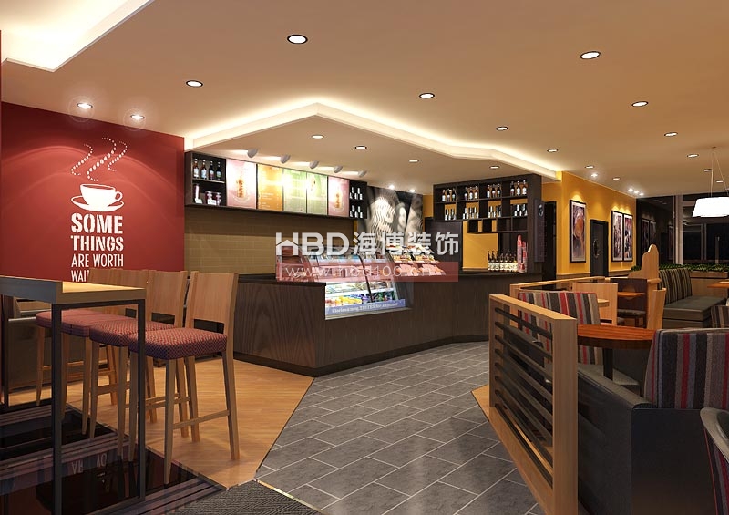 咖世家咖啡館設(shè)計(jì)裝修