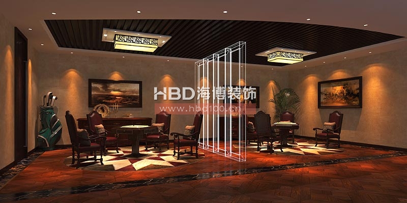 高爾夫酒吧設計 VIP棋牌室 高爾夫酒吧設計 VIP棋牌室